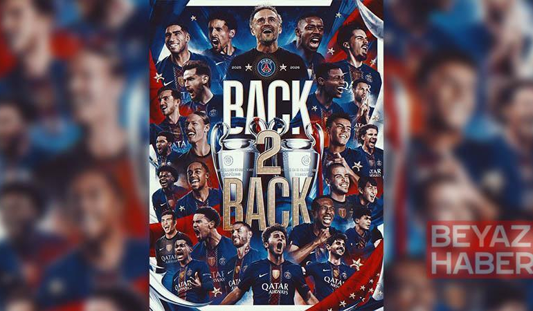 UEFA Şampiyonlar Ligi’nde şampiyon PSG