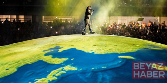 118 bin kişilik katılım: Kanye West İstanbul’da dünya rekorunu kırdı