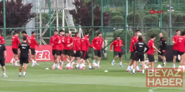 A Milli Takım, Kuzey Makedonya maçının hazırlıklarını tamamladı