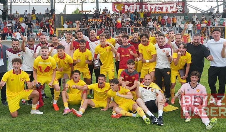 Göztepe U19 Takımı, UEFA Gençlik Ligi’nde Türkiye Şampiyonu oldu