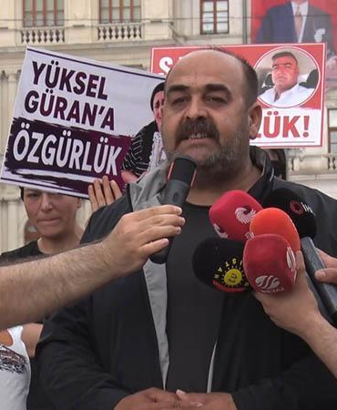 Narin Güran’ın babası Arif Güran İstanbul’da açıklama yaptı; Ahmet Minguzzi’nin mezarını ziyaret etti