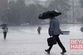 Meteoroloji'den sonra Bakanlıktan da sağanak uyarısı