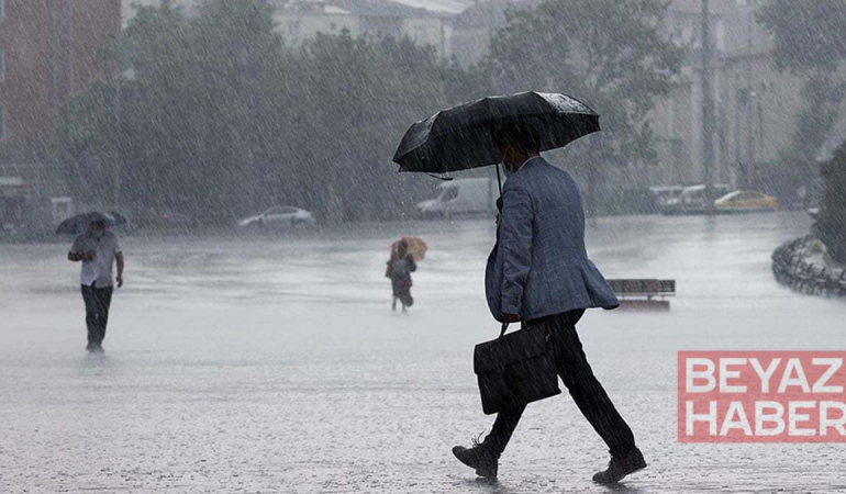 Meteoroloji'den sonra Bakanlıktan da sağanak uyarısı