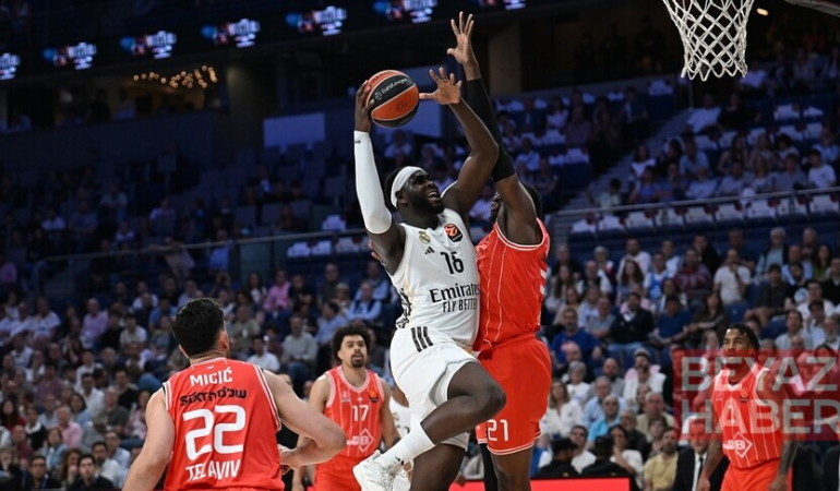 Real Madrid, sahasında Hapoel IBI Tel Aviv'i 102-75 mağlup etti