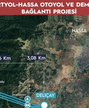 Hatay'daki Dörtyol-Hassa Demir Yolu ve Otoyolu Projesi ile Amik Ovası'na ulaşım kolaylaşacak