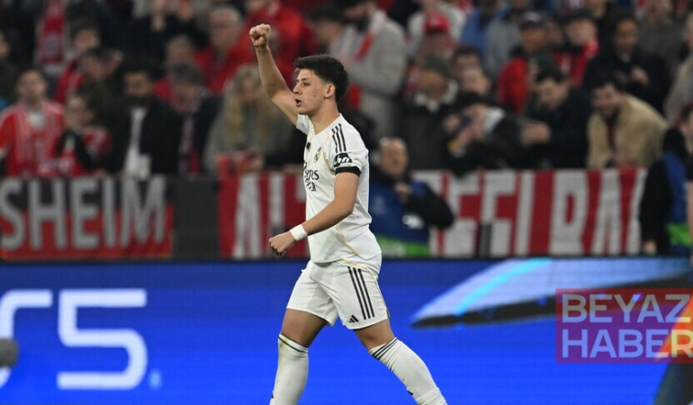 Milli futbolcu Arda Güler, Real Madrid'de nisan ayının oyuncusu seçildi