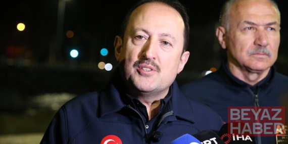 AFAD Başkanı Pehlivan: Beklenenden de fazla su seviyesinin artması riskine karşı her türlü önlem alındı