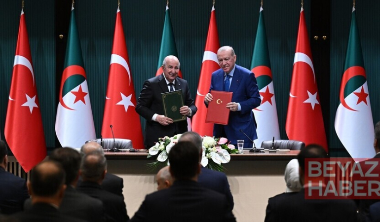 Türkiye ile Cezayir arasında anlaşmalar imzalandı