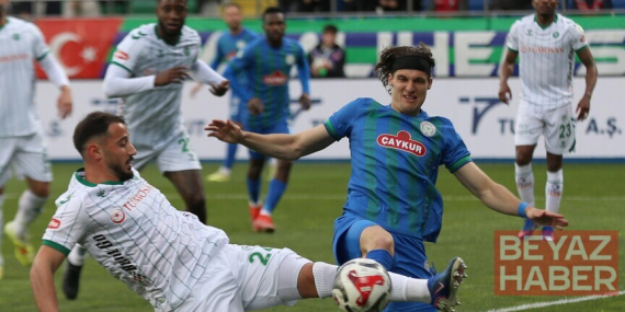 Çaykur Rizespor'dan evinde 3 gollü galibiyet