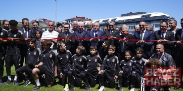 Beşiktaş Futbol Akademisi Sancaktepe Belediyesi 15 Temmuz Tesisleri'nin açılış töreni yapıldı