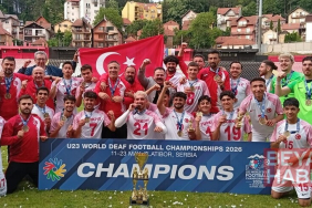 23 Yaş Altı İşitme Engelliler Futbol Milli Takımı, dünya şampiyonu oldu