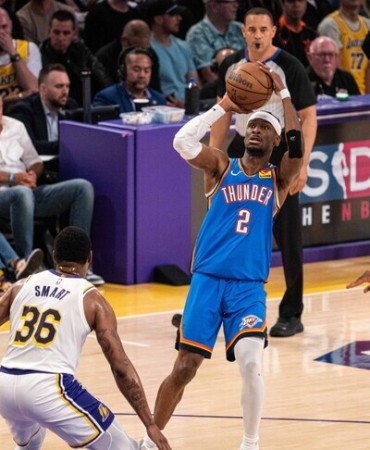 NBA play-off'larında Thunder, Lakers karşısında durumu 3-0 yaptı