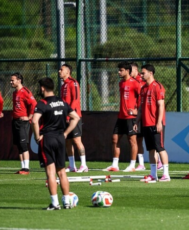 A Milli Futbol Takımı, Dünya Kupası hazırlıklarını sürdürdü