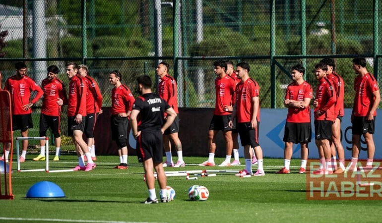 A Milli Futbol Takımı, Dünya Kupası hazırlıklarını sürdürdü