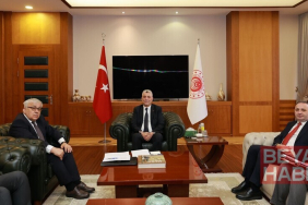 Bakan Bolat, Rusya'nın Ankara Büyükelçisi Verşinin'i ağırladı