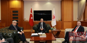 Bakan Bolat, Rusya'nın Ankara Büyükelçisi Verşinin'i ağırladı