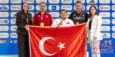 Milli judocu Nisanur Serin'den Gençler Avrupa Kupası'nda gümüş madalya
