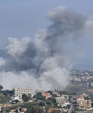 İsrail ordusu, Lübnan'ın Sur kentine yönelik hava saldırıları başlattı