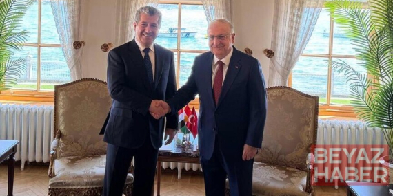 Milli Savunma Bakanı Güler, IKBY Başbakanı Mesrur Barzani ile görüştü