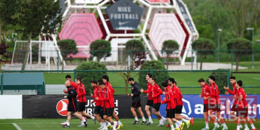 A Milli Futbol Takımı, hazırlık maçında Kuzey Makedonya karşısında