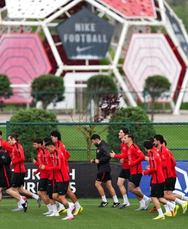 A Milli Futbol Takımı, hazırlık maçında Kuzey Makedonya karşısında