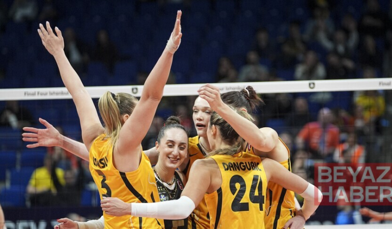 VakıfBank, Kadınlar CEV Zeren Group Şampiyonlar Ligi'nde finale yükseldi
