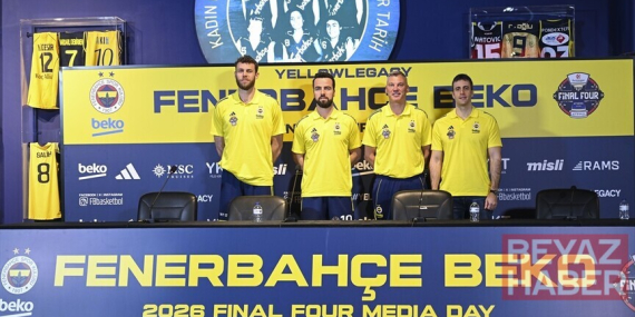 Fenerbahçe Beko, dörtlü final öncesinde medya gününde gazetecilerle buluştu