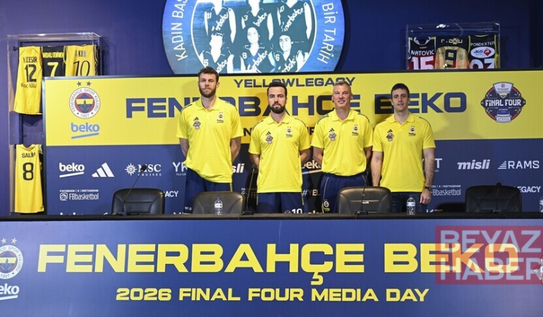 Fenerbahçe Beko, dörtlü final öncesinde medya gününde gazetecilerle buluştu