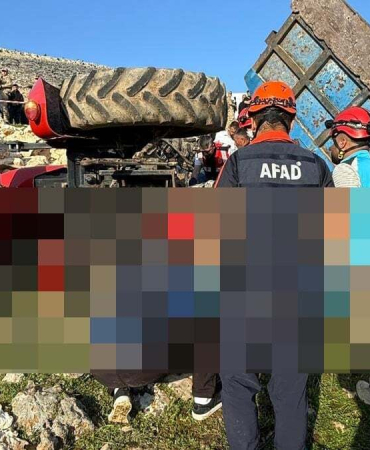 Bindikleri traktör sonları oldu! İki kuzen hayatını kaybetti