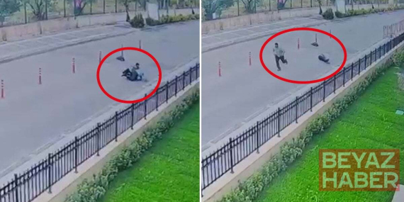 Adliye önündeki cinayetin görüntüleri ortaya çıktı: Mahkemeye tanık olarak gitmişti