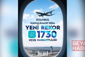 İstanbul Havalimanı, en yoğun günlük hava trafiğine ulaştı