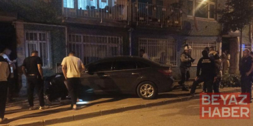 Cipin çarptığı otomobil savrularak doğal gaz kutusuna hasar verdi; binalar tahliye edildi