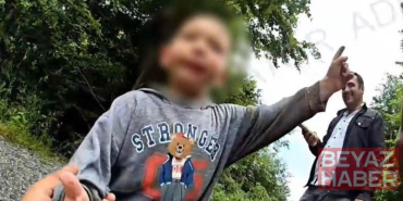 3 yaşındaki kayıp Göktürk ormanda bulundu; jandarmayla sohbet anları kamerada