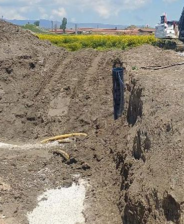 Temel kazısı sırasındaki göçük; 1 yaralı