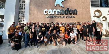 Hull City taraftarları tatil için Antalya’ya geldi