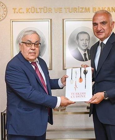 Bakan Ersoy, Rusya Büyükelçisi Verşinin’i kabul etti