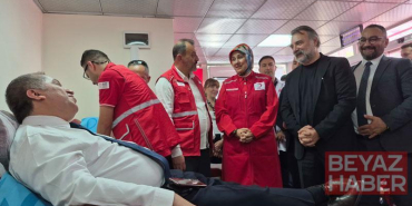Türk Kızılay Genel Başkanı Yılmaz: Yılda 3 milyon ünite kanı 1160 hastaneye ulaştırıyoruz