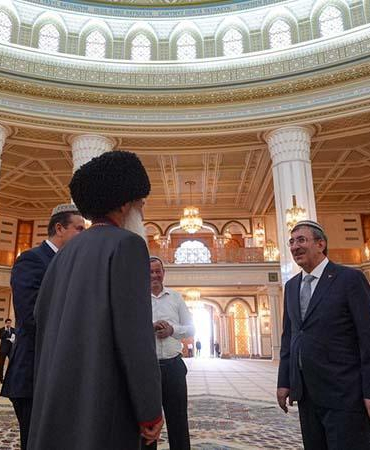 Cumhurbaşkanı Yardımcısı Yılmaz, Türkmenistan