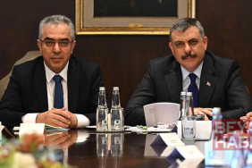 Bakan Çiftçi, Cumhurbaşkanlığı Hukuk Politikaları Kurulu Başkanvekili Uçum ile bir araya geldi