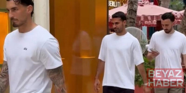 Milli futbolcular Amerika’daki ilk günlerinde otel çevresinde yürüyüş yaptı