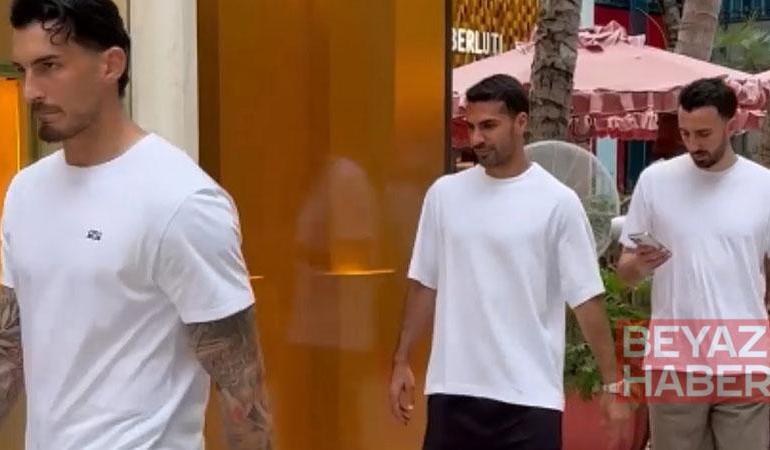 Milli futbolcular Amerika’daki ilk günlerinde otel çevresinde yürüyüş yaptı