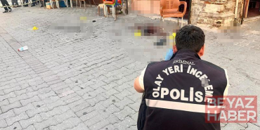 Manisa’da pompalı tüfekli saldırıda 2 kişi yaralandı; o anlar kamerada