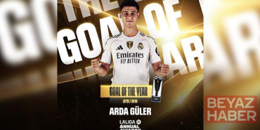 La Liga’da yılın golü Arda Güler’den