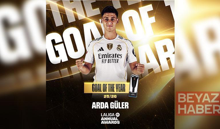 La Liga’da yılın golü Arda Güler’den