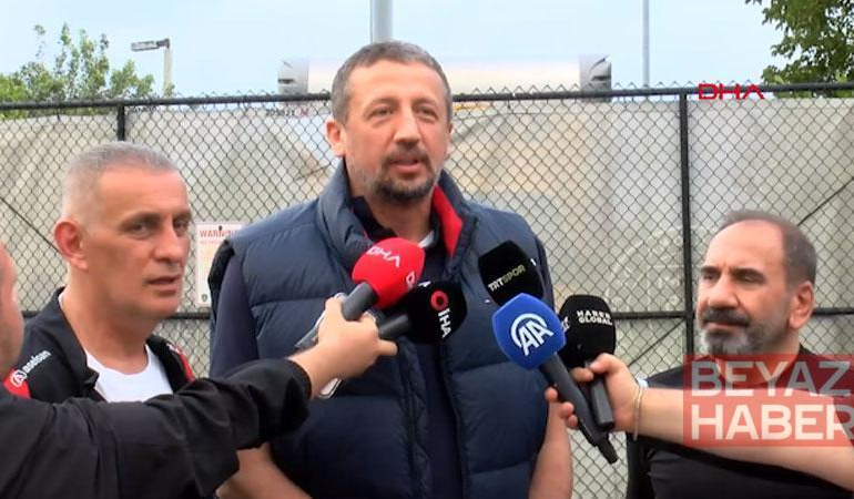 Hidayet Türkoğlu, A Milli Futbol Takımı’nı Miami’de yalnız bırakmadı
