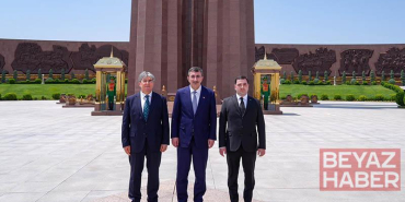 Cumhurbaşkanı Yardımcısı Yılmaz, Türkmenistan temaslarını tamamladı