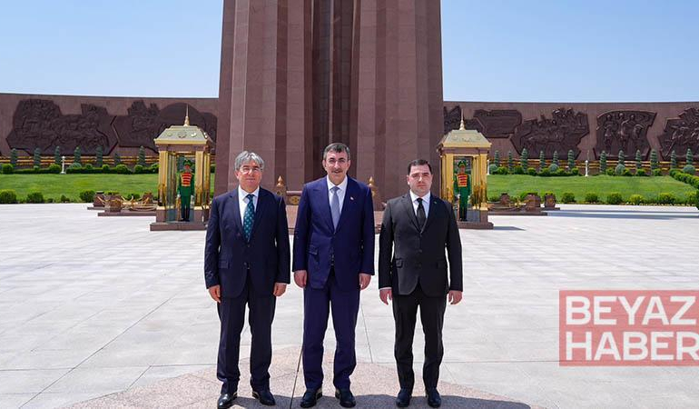 Cumhurbaşkanı Yardımcısı Yılmaz, Türkmenistan temaslarını tamamladı