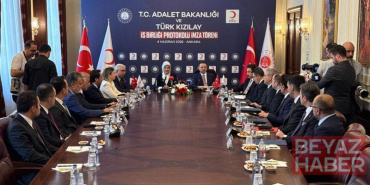 Adalet Bakanlığı ve Türk Kızılay arasında iş birliği protokolü