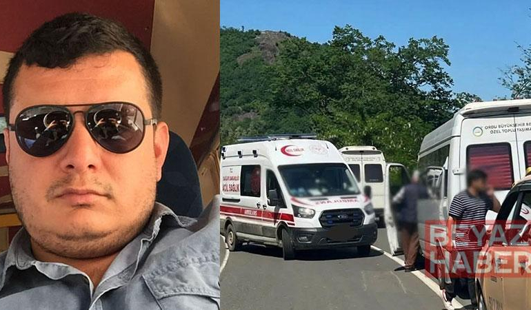 Kalp krizi geçiren minibüs şoförü faciayı önledi, yaşamını yitirdi