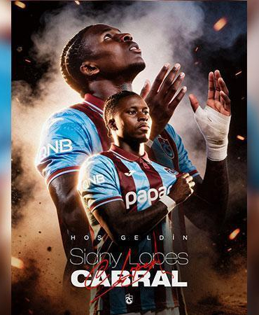 Trabzonspor, Cabral ile 5 yıllık sözleşme imzaladı